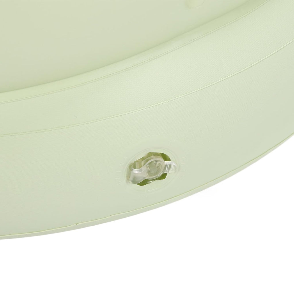 Inflatable High Chair Cute Safe Support Seat Easy To Inflate Portable for Bathing Play Feed PVC