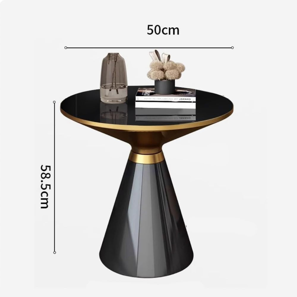 Modern Round End Table, Round End Tables Living Room Modern,Circle Side Table...