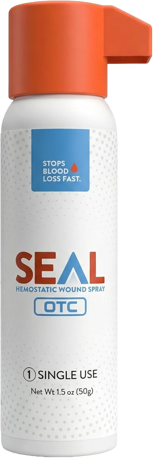 Seal 1.5oz Single Use Hemostatic Wound Spray | Rapid Bleeding Control for Hom...