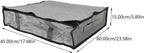 Large Capacity Under Bed Storage Bag Breathable Non-woven Organizer for Quilts Blankets Clothes Foldable Space-saving Storage Bin for Bedroom and Dorm Use
