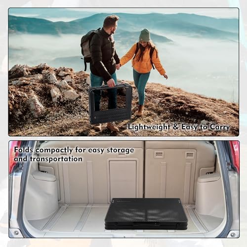 GREGIN Folding Camping Grill Table, Outdoor Metal Table. Foldable, Portable |...