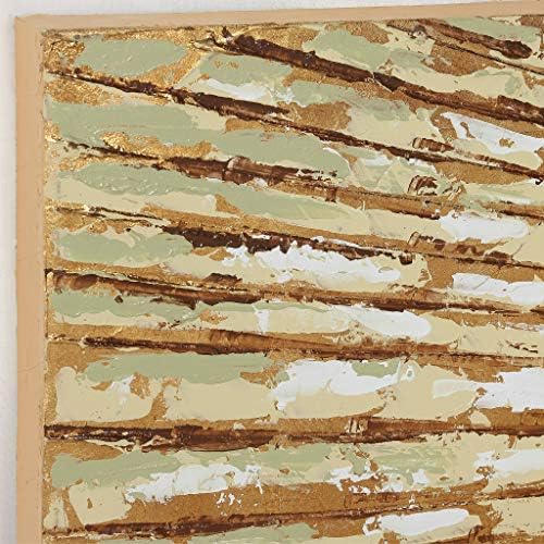 Empire Art Direct Gold Wall Art Textured Hand Painted Canvas by Martin Edward...