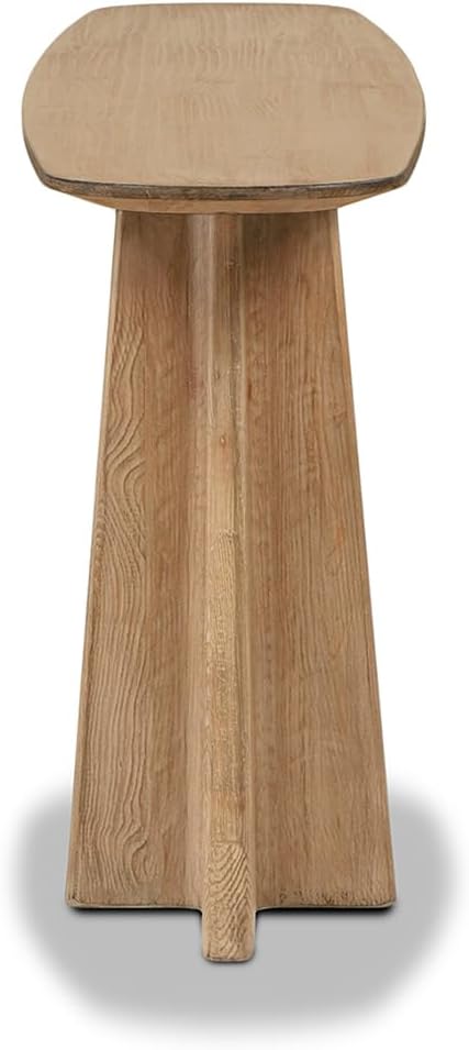 Jennifer Taylor Home Clarence 72" Reclaimed Wood Sculptural Console Tabl...