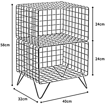 Telephone Table, Sofa Side Table,Telephone Table,Bedroom Bedside Table,2 Laye...