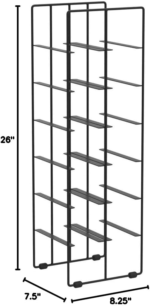 Blomus PILARE Wine Rack - 12 Bottles - Black
