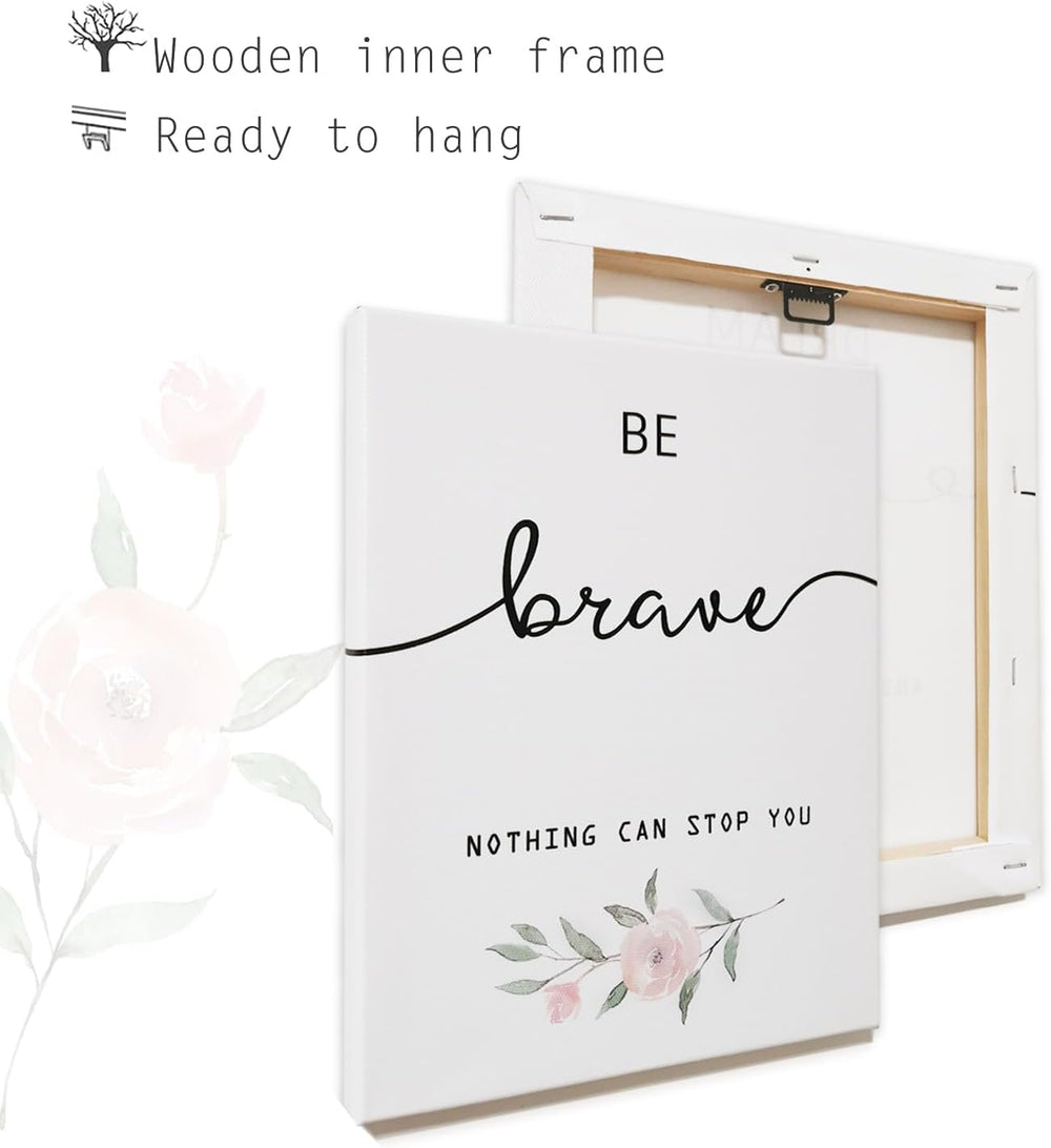 Inspirational Wall Art for Bedroom, Motivational Office Wall Art Decor, Frame...
