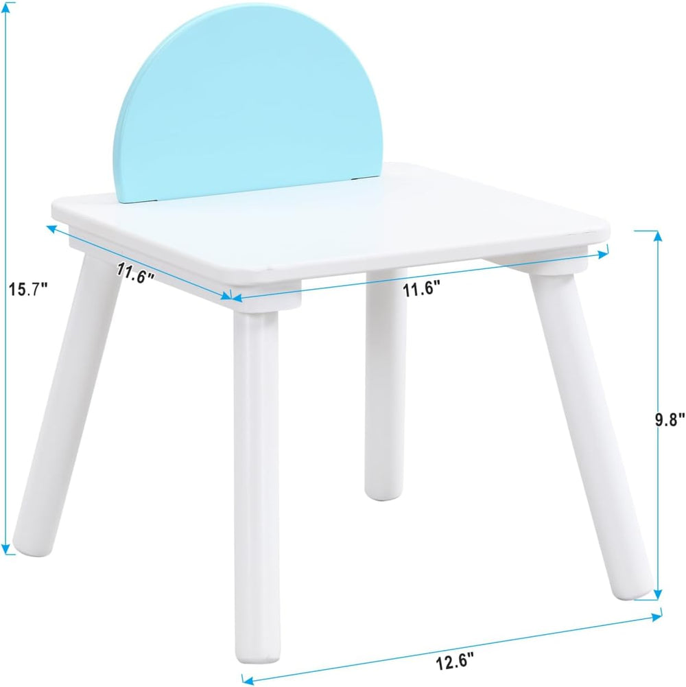 Panel Table with 4 Chairs