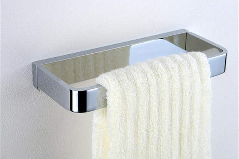 Flybath Towel Ring Solid Brass Polished Chrome Wall Mount for Bathroom