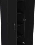 Modern Pantry Storage Cabinet, Tall Cupboard with 2 Doors, for Entryway Hallway Closet,for Kitchen Home