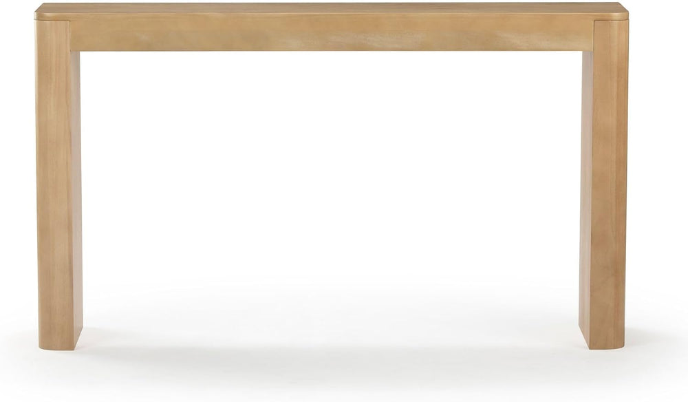 Plank+Beam Contour Console Table, 56 Inch, Blonde