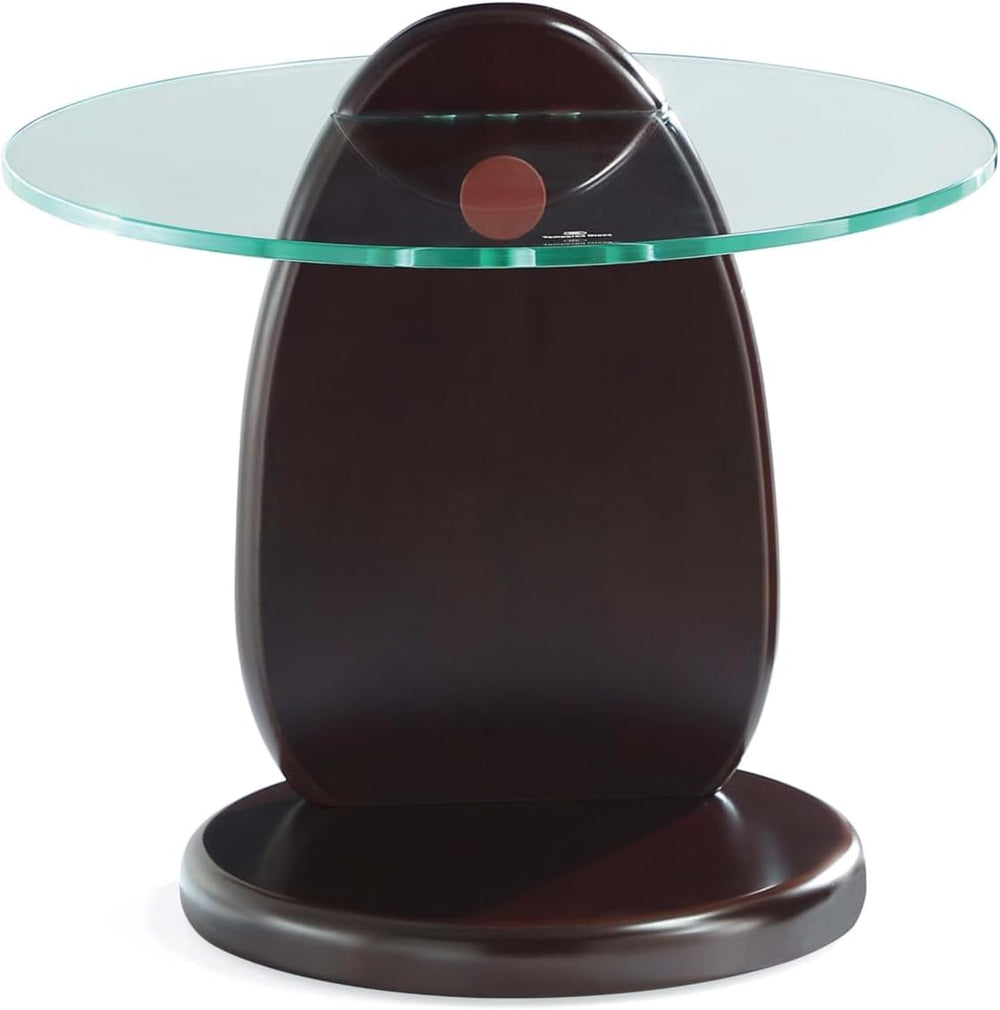 Manhattan Comfort Artesia 2 Piece Set, Round End and Coffee Tables with with ...
