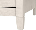 Pemberly Row Engineered Wood Kitchen Pantry Cabinet, Linen White Oak Finish, Adjustable Shelves, Farmhouse Style with Doors, Freestanding Storage for Kitchen, Dining Room or Home Organization