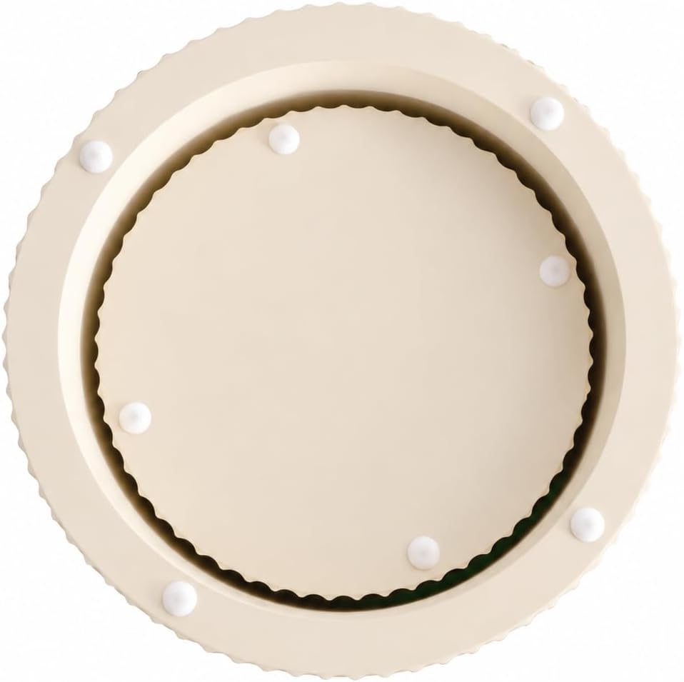 Modern Round Nesting Coffee Table Set of 2, Side Tables for Living Room