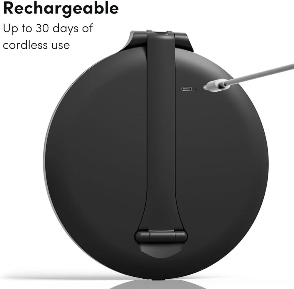 Fancii Abigail Rechargeable Travel Makeup Mirror with LED Light, 8" Fold...