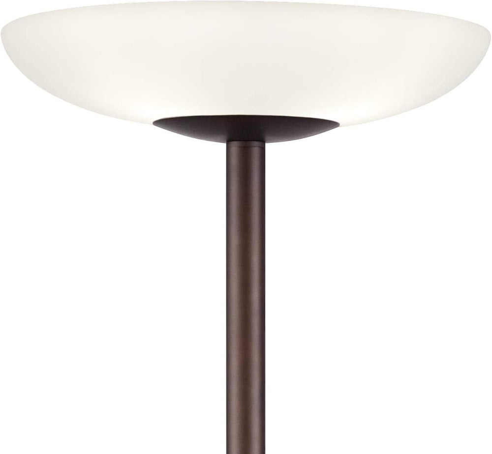 Meridian Light Blaster 72" Tall Bronze 4-Light Torchiere Floor Lamp