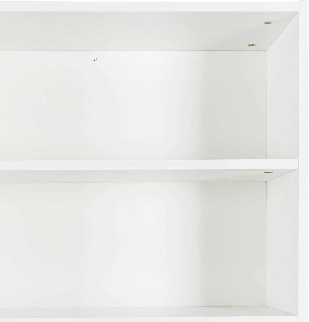 ZeHuoGe 63" W Large Kitchen Hutch Cabinet, Freestanding Pantry Cabinets Storage Kitchen Cupboard with 4 Doors, 4 Drawers & Microwave Shelf (White)