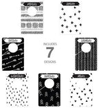 Day Of The Week Closet Dividers/Closet Organizer for Weekly Planning/Modern Clothing Divider Tags/School Morning Organization
