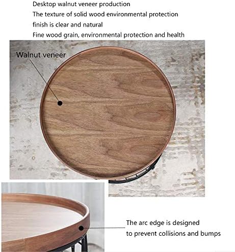 Telephone Table, Mobile Tray Sofa Side Table,Retro Solid Wood Telephone Desk,...