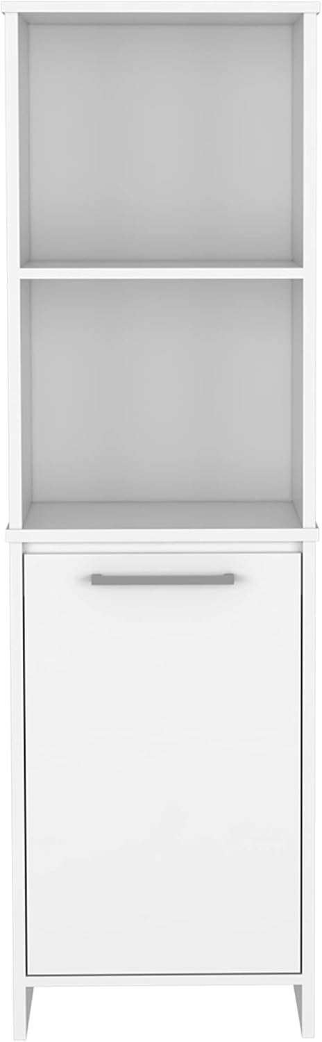 24.4" D*16.53" W*48.03" H Freestanding Kitchen Pantry with 2 S...