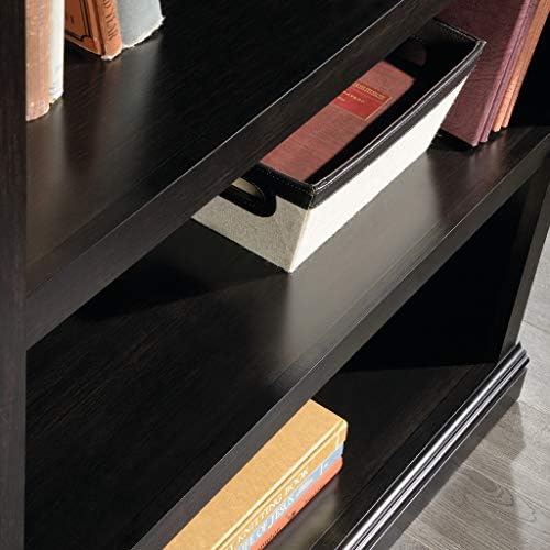 Sauder 3 Tier Book Shelf Wooden Bookcase Multipurpose Bookshelf for Home Offi...