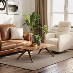 Swivel Rocker Chair, 360°Swivel Rocker Chairs with High Back Arms, Rocking Lazy Boy Chairs, Upholstered Swivels Corduroy Glider for Living Room, Bedroom, Nursing, Beige