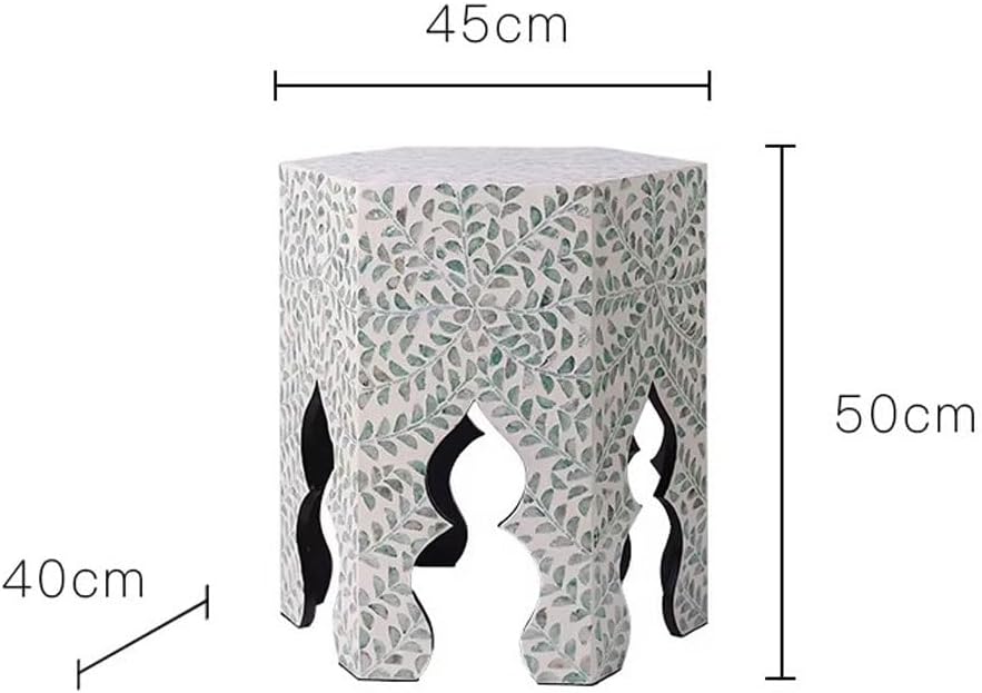ENGENDER Couch Side Table Home Sofa Next to Living Room Art Small Coffee Tabl...
