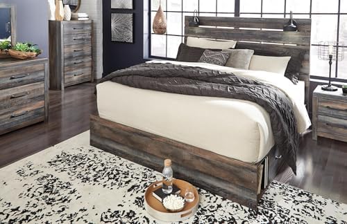 Signature Design by Ashley Drystan Queen Bed Headboard Only, Brown