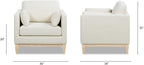 Jennifer Taylor Home Knox Modern Upholstered Comfortable Living Room Chair