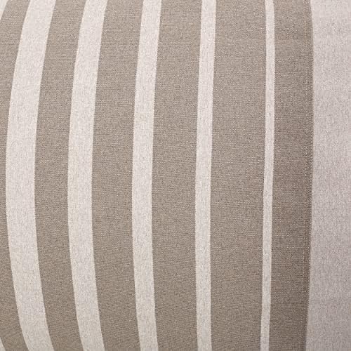 Christopher Knight Home Hudgeons 6.5 Foot Striped Bean Bag - Natural/Brown St...