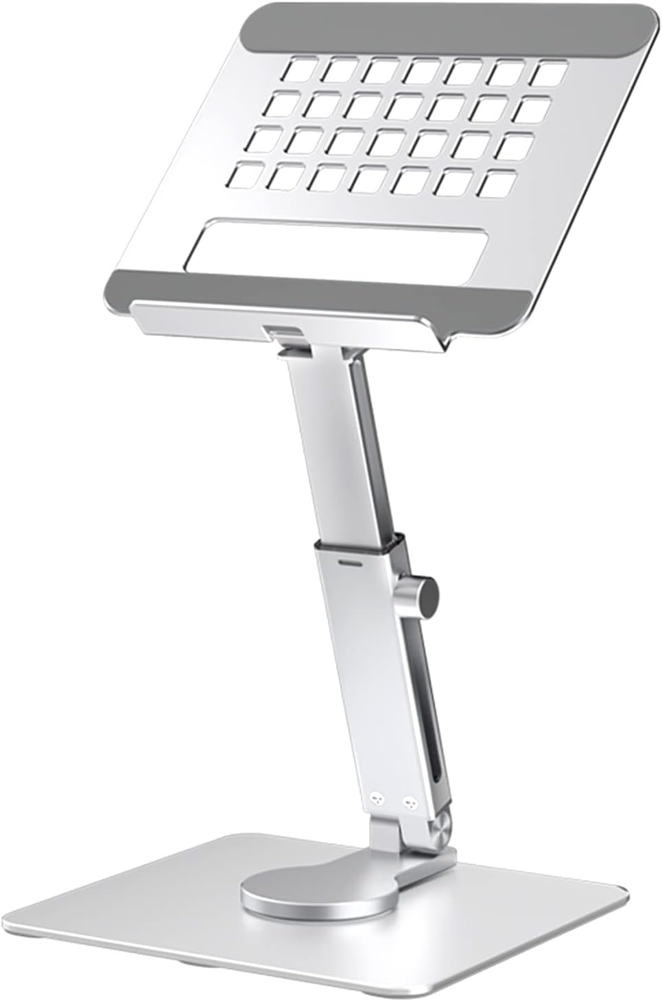 GuaziV 360° Adjustable Tablet Stand - Ergonomic Foldable Holder for iPad 10.2-12.9”, Kindle, Phones 4-13”, Anti-Slip Desktop Mount for Work, Cooking, Gaming & Reading