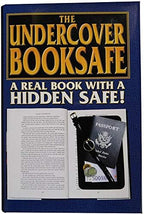 STREETWISE Large Hardbound Book Safe – Hidden Storage Book – Conceal Valuables in Plain Sight – Decoy Design