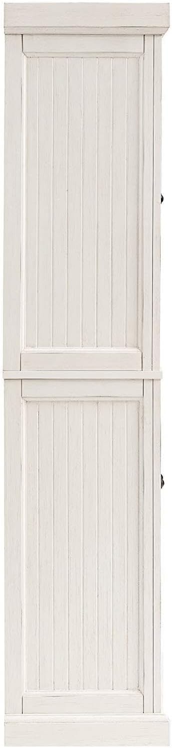 Maykoosh Kitchen Pantry Cabinet - Large Storage, Adjustable Shelves, Distress...
