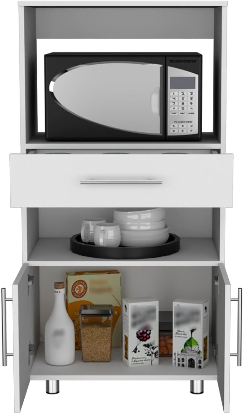 The Essential Kitchen Pantry Glenwood - White