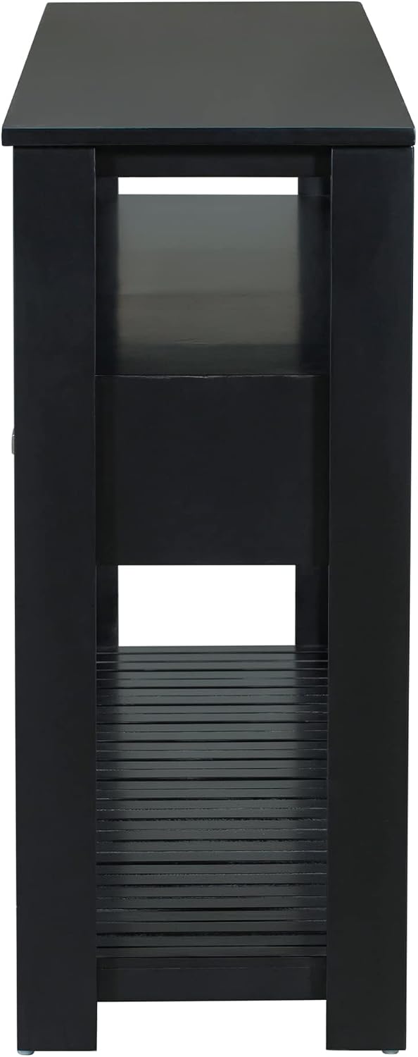 LKTART Console Table for Entryway with 4 Drawers,61.5'' Long Sofa Tab...