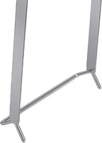 Ladder Platform Iron Folding Ladder Work Stand with Multi Purpose Shelf 330 Lb Capacity Foldable Work Platform Extension for Home Office Workshop Storage and Tasks (Iron)