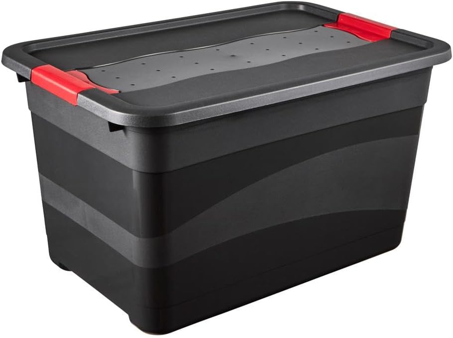 OKT Solido Box Plastic Graphite, Plastic, Graphite, 52 L