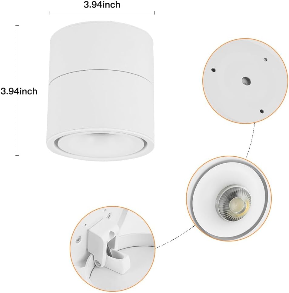 LED Ceiling Spotlight Indoor Directional Lighting Ceiling Light