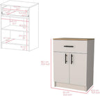 Modern Kitchen Pantry, Storage Cabinet, Engineered Wood, for Dining Room, Easy to Clean