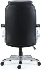 STAPLES Sorina Bonded Leather Chair - Adjustable Office Chair with Plush Padding, Provides Lumbar, Arm and Head Support, Perfect Desk Chair for The Modern Office