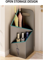 Creative Umbrella Stand, Umbrella Holder Rack with Partition Design, for Entryway, Office, Assembly Required(Gray)