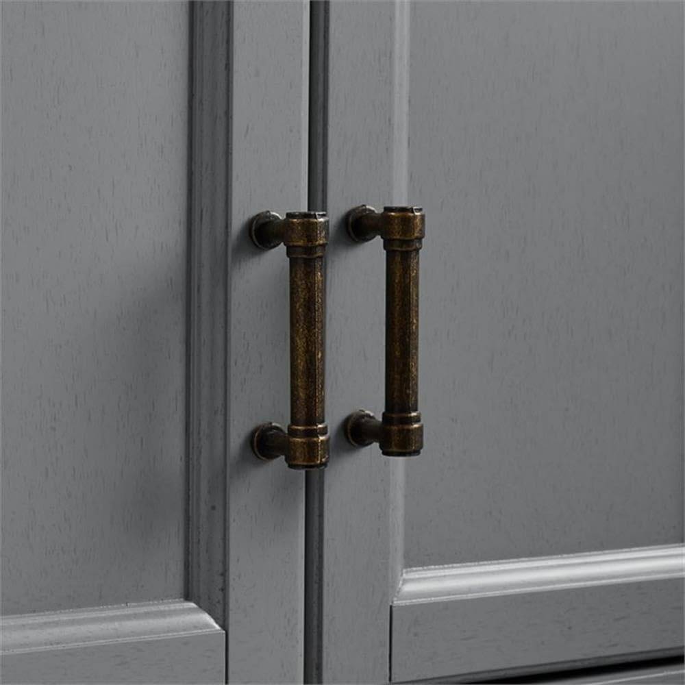 MAKLAINE Traditional Wood 4 Door Pantry, 67.75" H x 23.75" W x 15&q...
