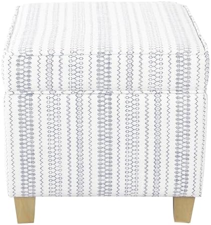 HomePop Home Decor | K7342-F2359 |Classic Square Storage Ottoman with Lift Of...