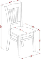 East West Furniture LGGR9-LWH-W 9 Piece Kitchen Table Set Includes a Rectangle Dining Table with Butterfly Leaf and 8 Dining Room Chairs, 42x84 Inch, Linen White
