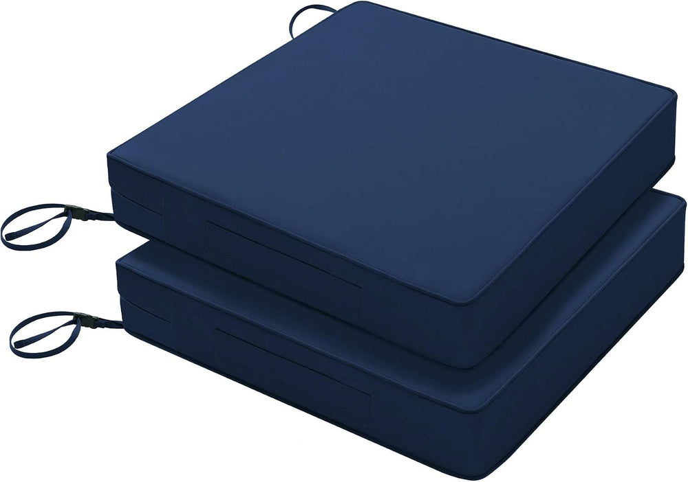 Favoyard Patio Chair Cushions 24 x 24 x 4 Inch Waterproof Outdoor Seat