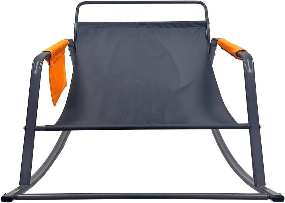 Oversized Rocking Chair - 400lb Capacity Recliner w/Cushion, Breathable Mesh ...