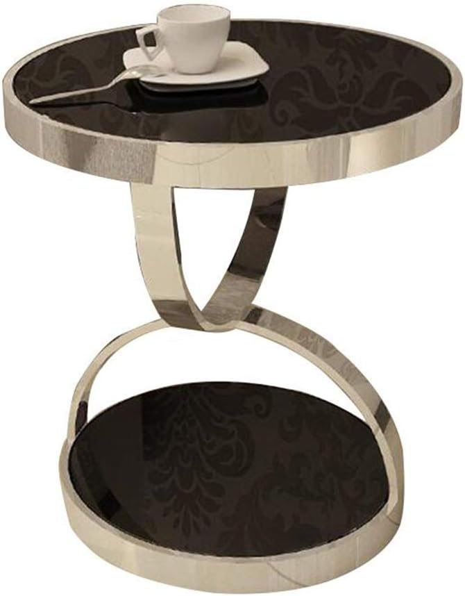 Telephone Table, Tempered Glass Side Table,Living Room Coffee Table,End Table...