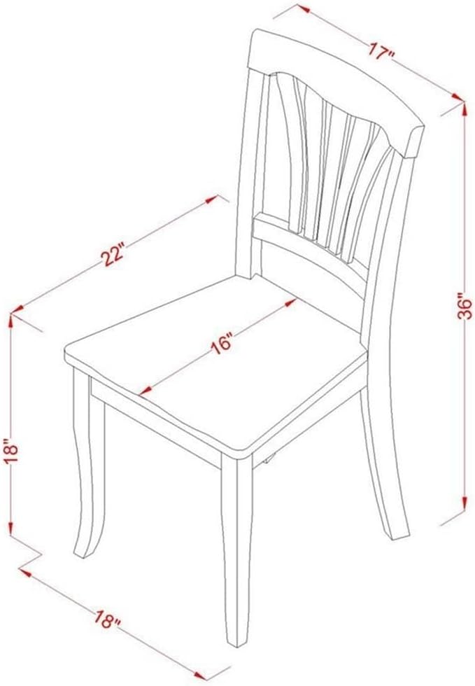 East West Furniture DMAV5-LWH-W 5 Piece Modern Dining Table Set Includes a Round Wooden Table with Dropleaf and 4 Dining Chairs, 42x42 Inch, Linen White