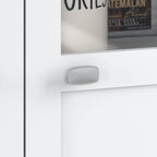 Bush Furniture Broadview Bar Cabinet with Wine Storage in White, (Model: BDS132WH-03)