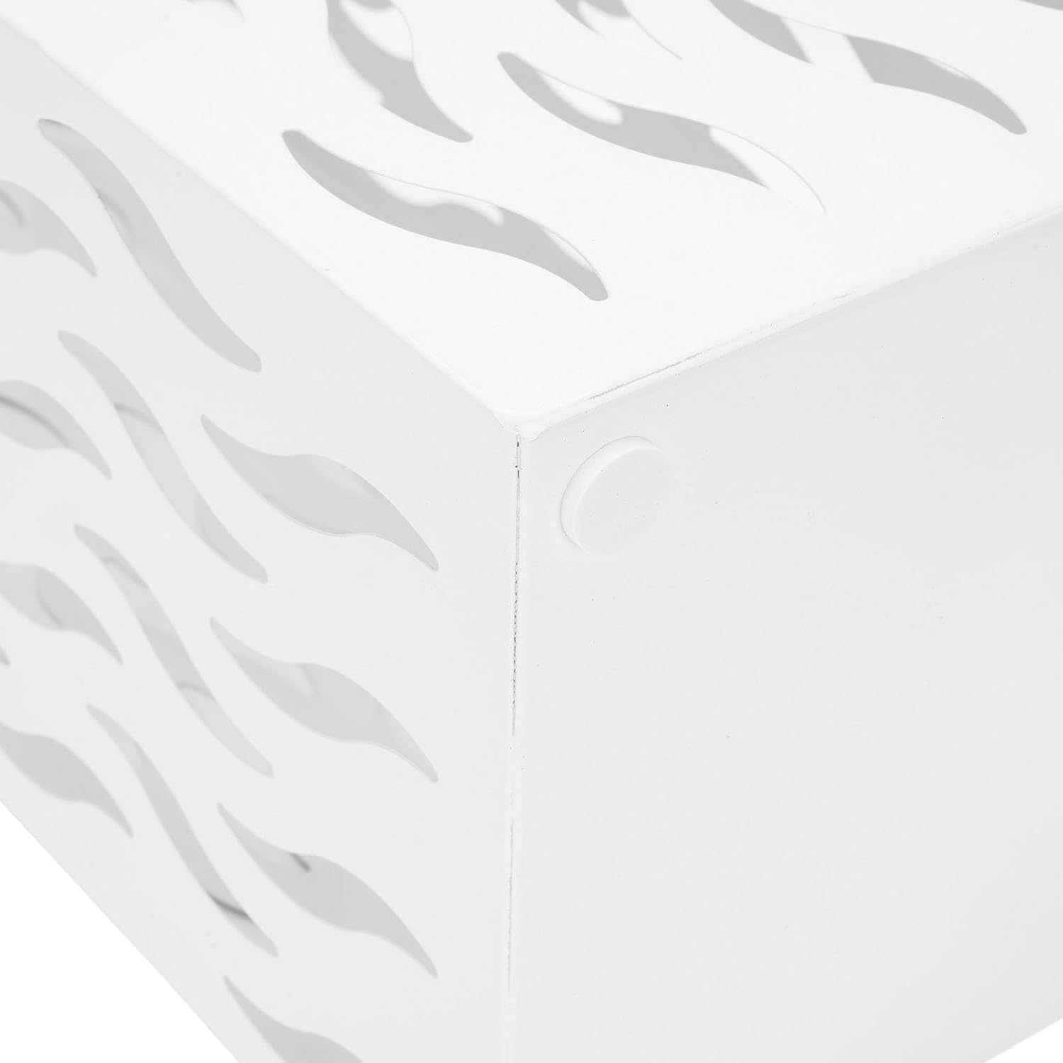 ZASCHMOY LUCKDANO Umbrella Holder, Space Efficient Organizer for Wet Umbrellas with Hollow Ventilated Design, for Home Office Hotel Entryway (White)