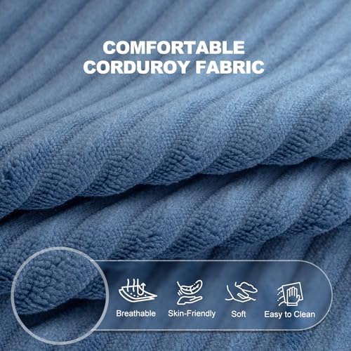 Giant Bean Bag Chair for Adults, Oversized Floor Lounge Chair with Armrests |...